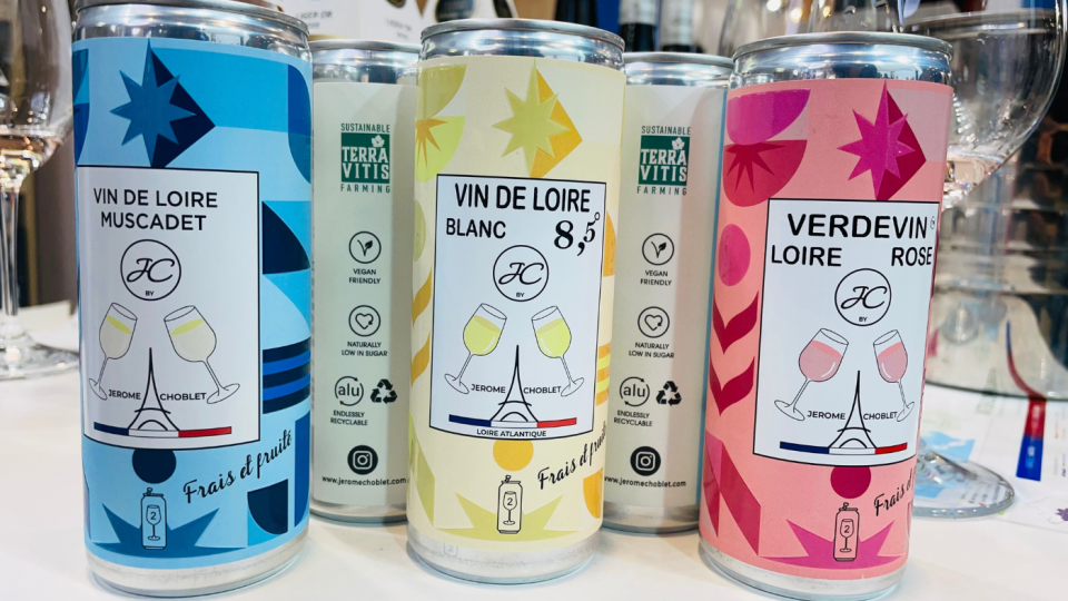 Vins de Loire en canettes