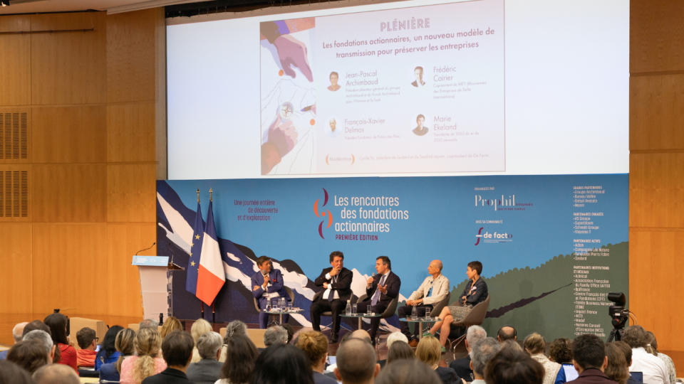 Les premières rencontres des fondations actionnaires se sont tenues à Bercy le 9 juin